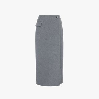 Aligne + Kier Wool Wrap Skirt