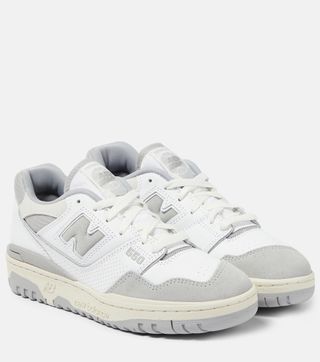 New Balance + 550 leather sneakers