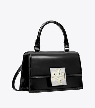 Tory Burch + Bon Bon Spazzolato Mini Top-Handle Bag