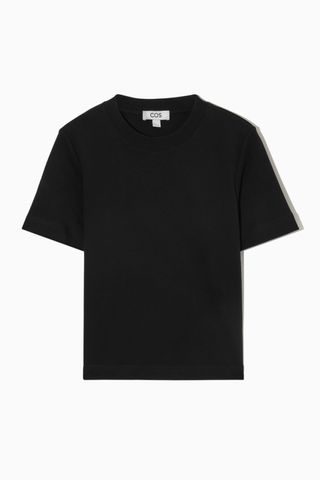 COS + The Clean Cut T-Shirt in Black
