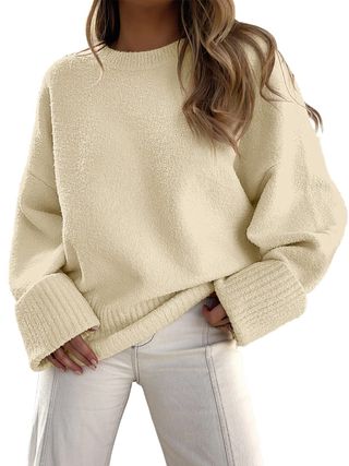 Anrabess + Long Sleeve Oversize Sweater