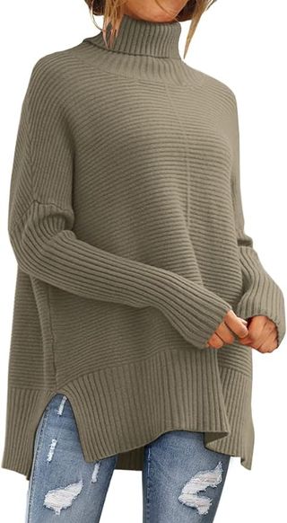Lillusory + Oversized Turtleneck Sweater