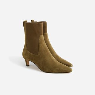 J.Crew + Stevie Pull-On Boots in Suede