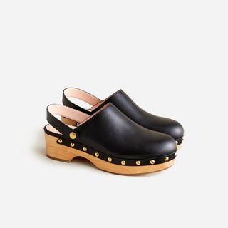 J.Crew + Convertible Leather Clogs
