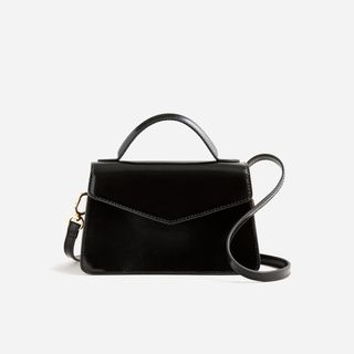 J.Crew + Gracie Top Handle Bag in Leather