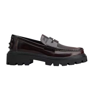 Tod's + Slip On Penny Loafer Flats