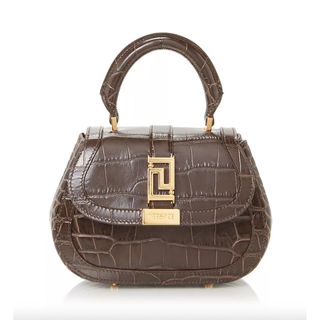 Versace + Greca Goddess Mini Top Handle Bag