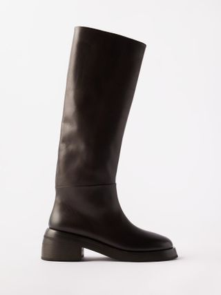 Marséll + Fondello 45 Leather Knee-High Boots