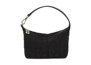 Ganni + Black Small Butterfly Pouch Satin Bag