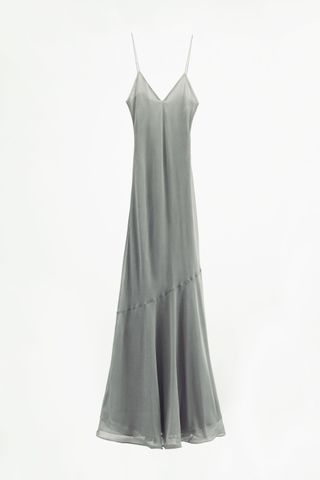 Zara + Silk Camisole Dress