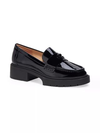 Coach + Leah 38MM Patent Leather Loafers