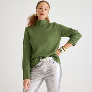J.Crew + Cotton Turtleneck Sweater