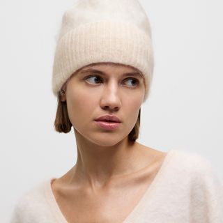 J.Crew + Brushed Cashmere Beanie