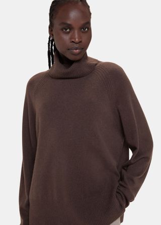 Whistles + Cashmere Roll Neck