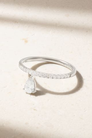 Anita Ko + Duchess 18-Karat White Gold Diamond Eternity Ring