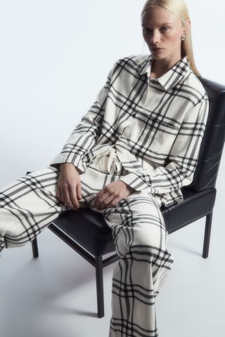 COS + Checked Flannel Pyjama Set