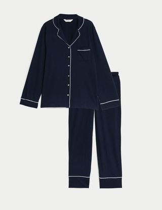 M&S Collection + Cotton Modal Pyjama Set