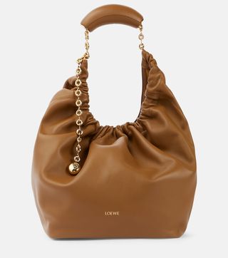 Loewe + Squeeze Medium Leather Shoulder Bag