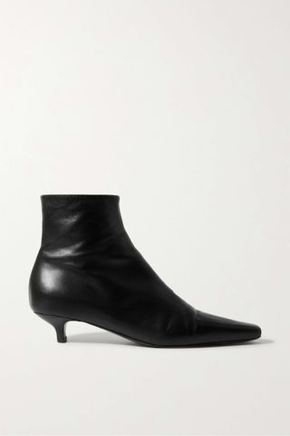 Toteme + The Slim Leather Ankle Boots