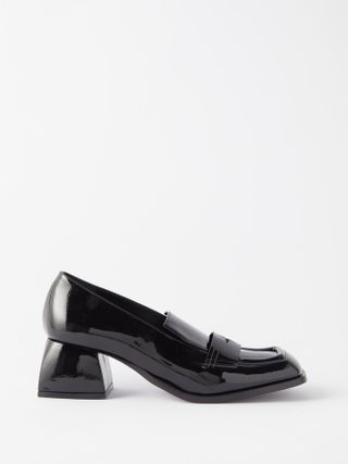 Nodaleto + Bulla Cara 45 Patent-Leather Loafers