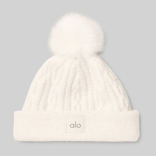 ALO + Cable Knit Beanie