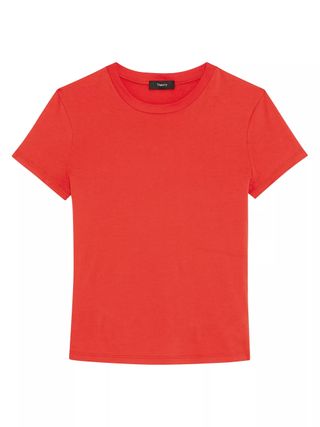 Theory + Short Sleeve Cotton T-Shirt