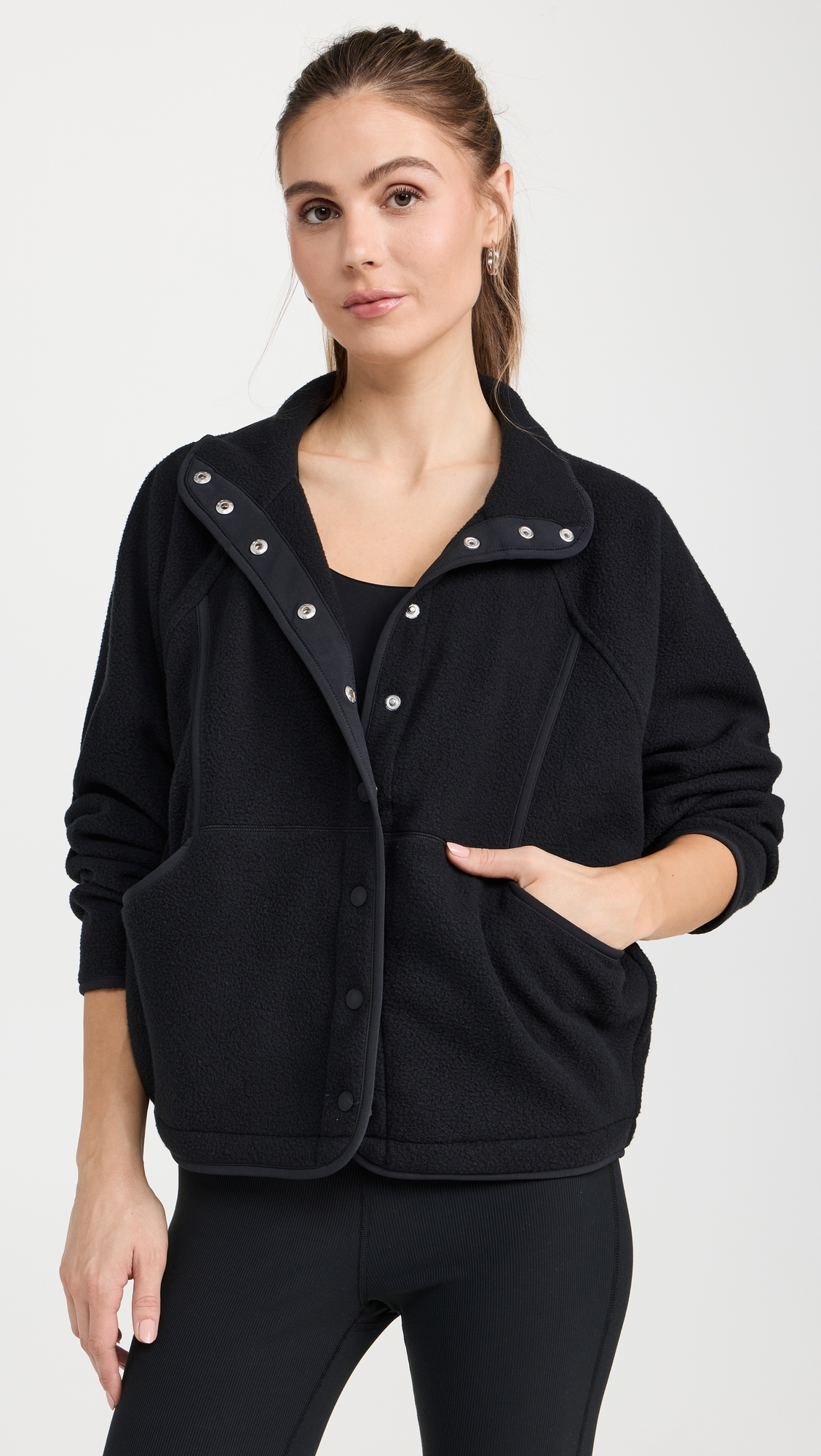Outdoor Voices + Recfleece Snap Jacket