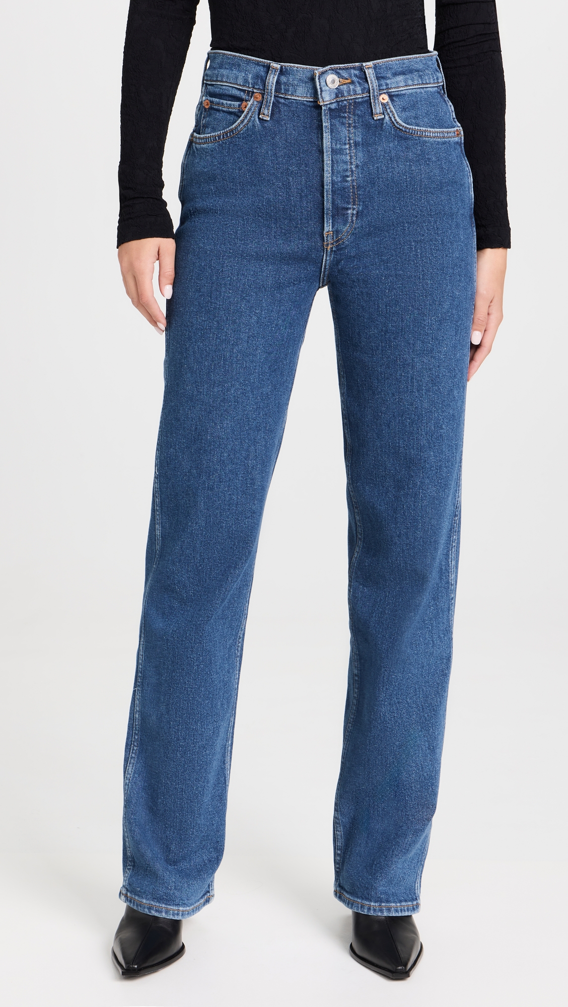 RE/DONE + 90s High Rise Loose Jeans