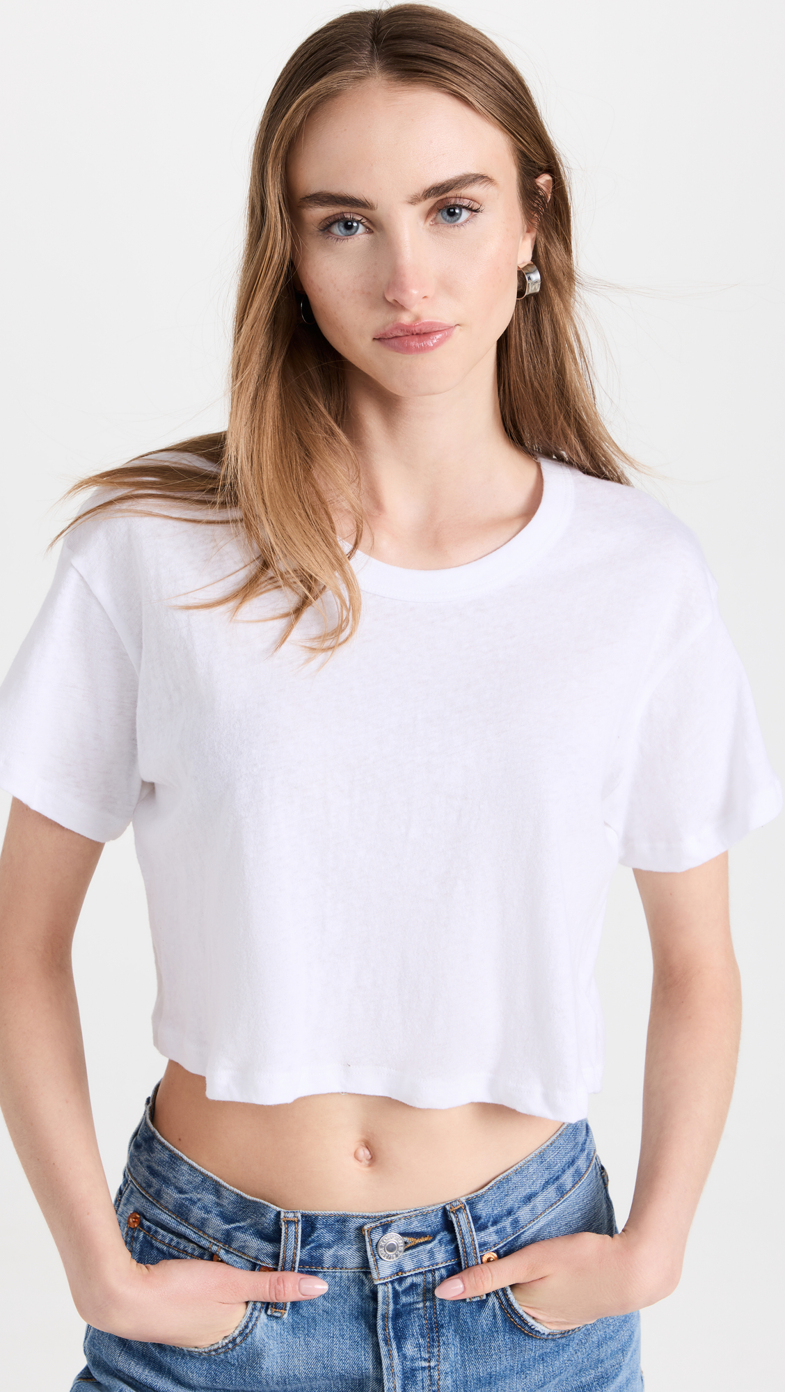 Leset + Laura Crop Boxy Tee