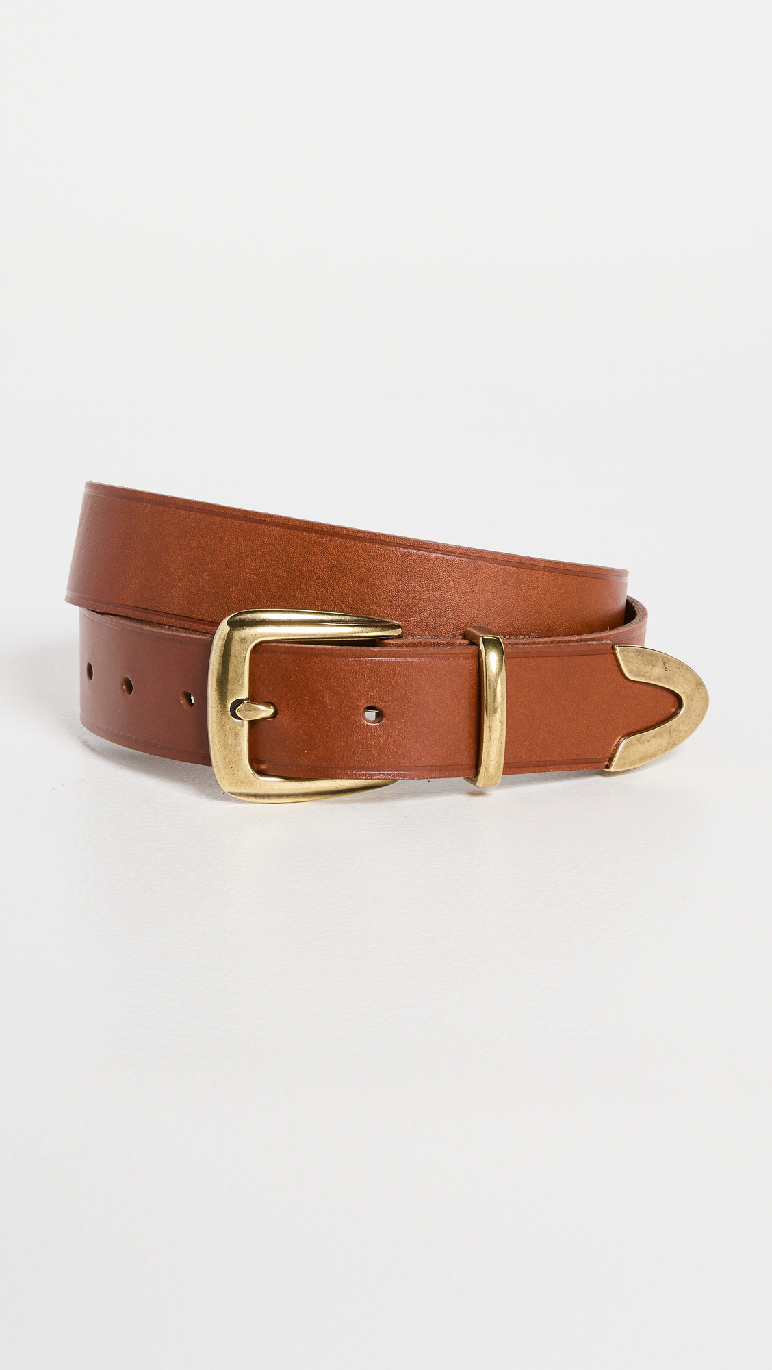 Madewell + Leather Western Belt