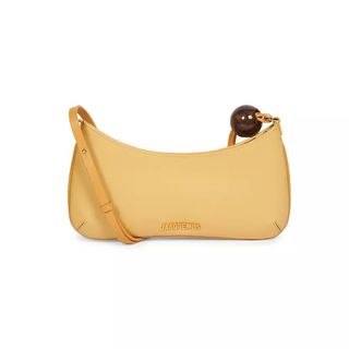 Jacquemus + Le Bisou Perle Leather Shoulder Bag