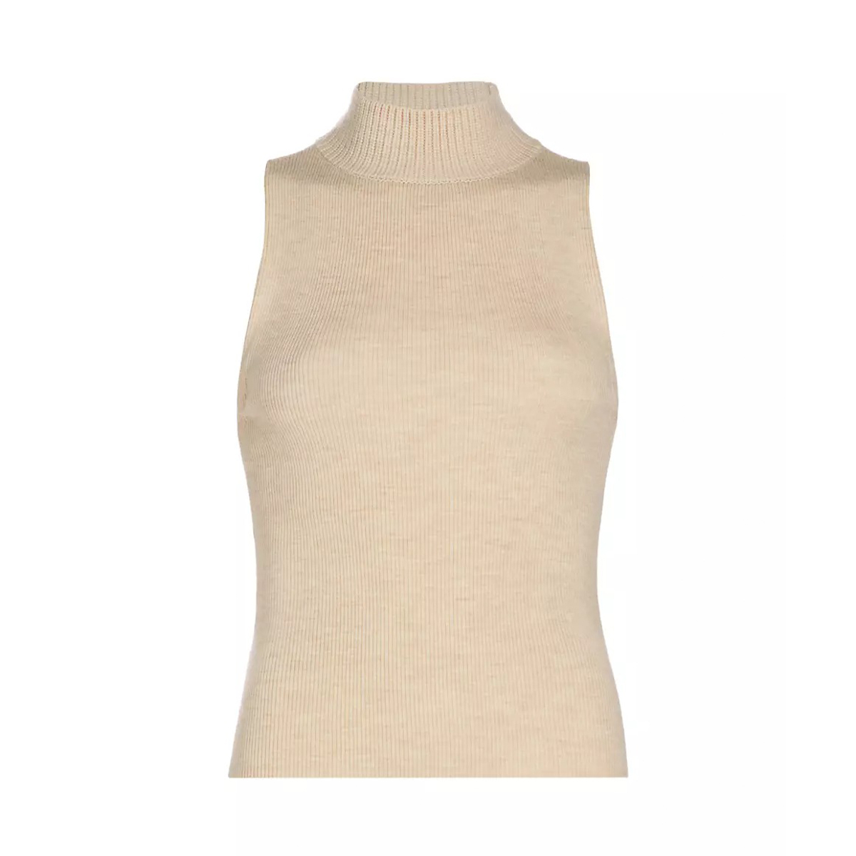 Alice + Olivia + Darcey Sleeveless Wool-Blend Top