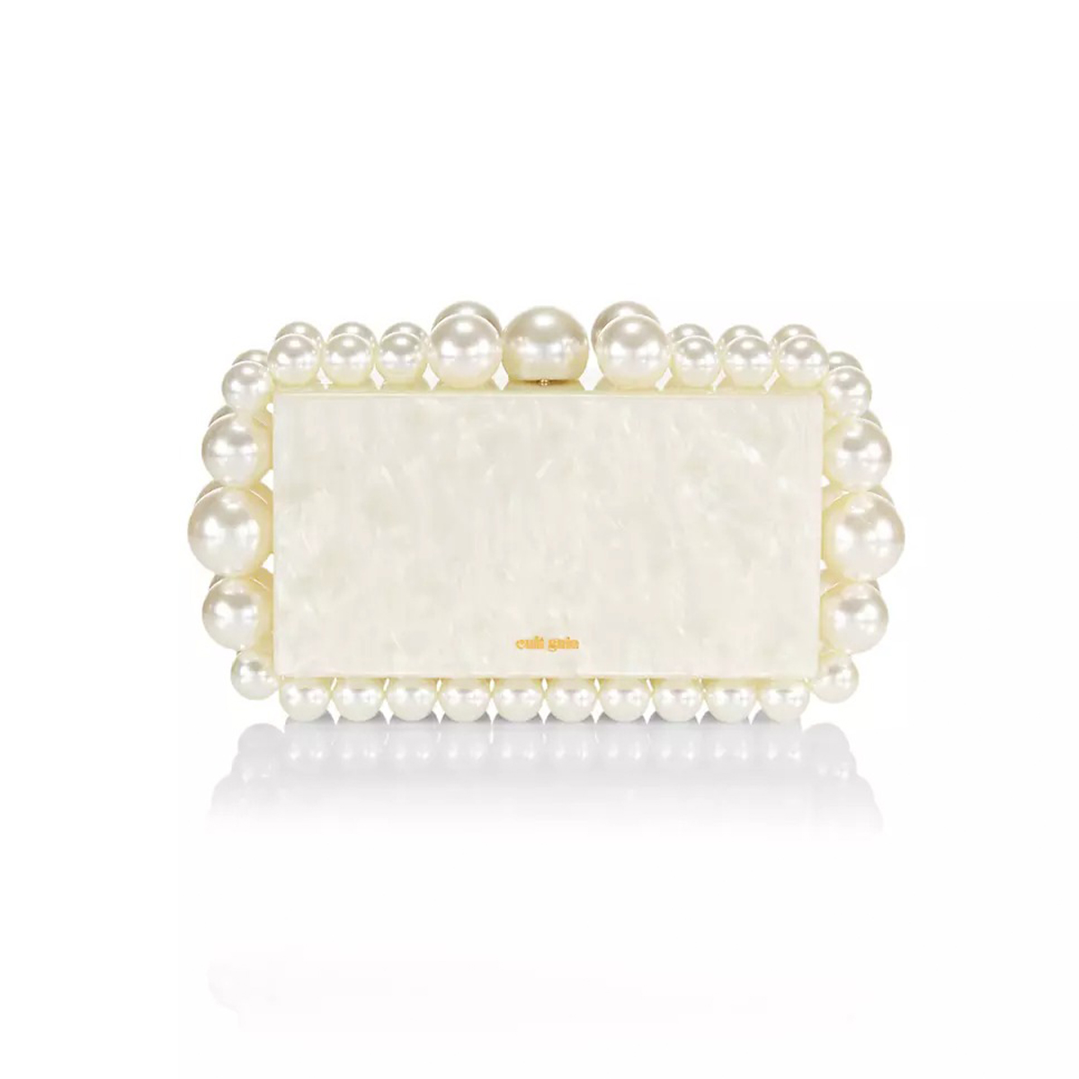 Cult Gaia + Eos Bauble Acrylic Box Clutch
