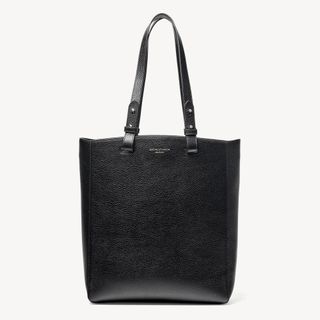 Aspinal of London + Essential Tote in Black Pebble