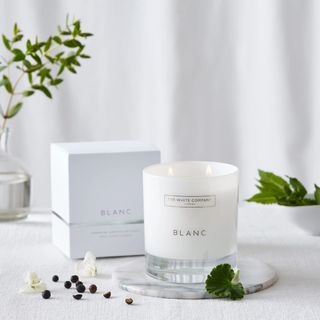 The White Company + Blanc 2 Wick Candle