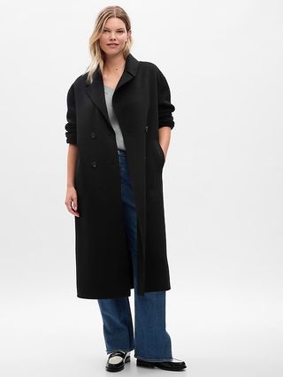 Gap + Wool Wrap Coat