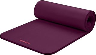 Retrospec + Solana Yoga Mat 1-Inch Thick W/Nylon Strap