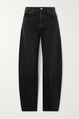 Agolde + Luna High-Rise Tapered Jeans