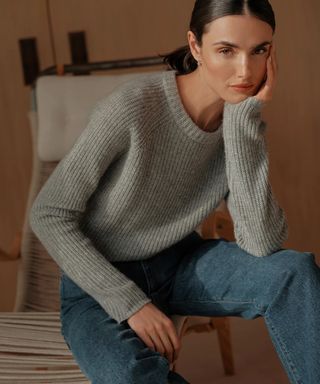 Jenni Kayne + Cashmere Fisherman Sweater