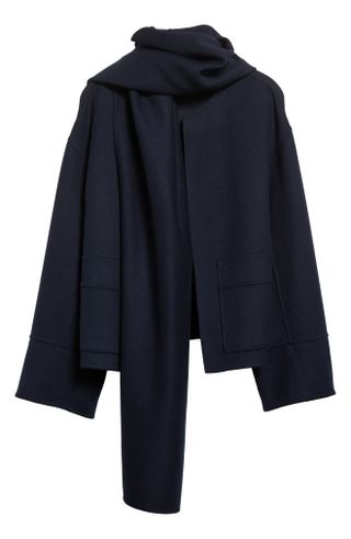 A.L.C. + Finley Oversize Wool Blend Jacket & Scarf