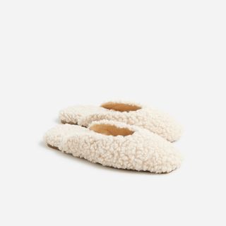J.Crew + House Slippers in Sherpa