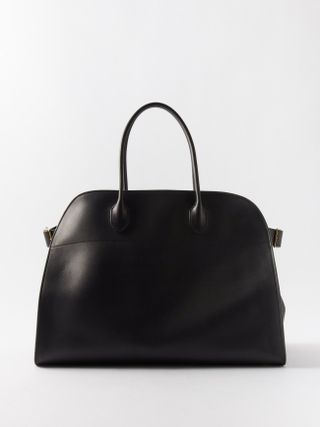 The Row + Margaux 17 Leather Handbag