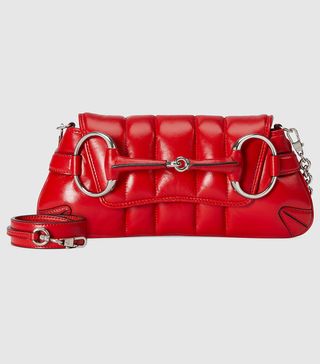 Gucci + Horsebit Chain Small Shoulder Bag