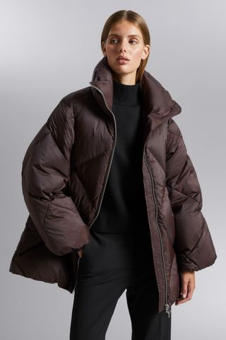 & Other Stories + Oversized Quilted Puffer Jacket
