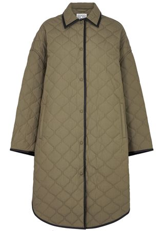 Totême + Quilted Cotton Coat