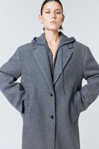 H&M + Long Wool-Blend Coat