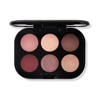 MAC + Connect in Colour Eye Shadow Palette Embedded In Burgundy