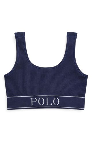 Polo Ralph Lauren + Ribbed Square Neck Bralette