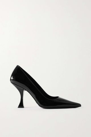By Far + Viva Patent-Leather Pumps