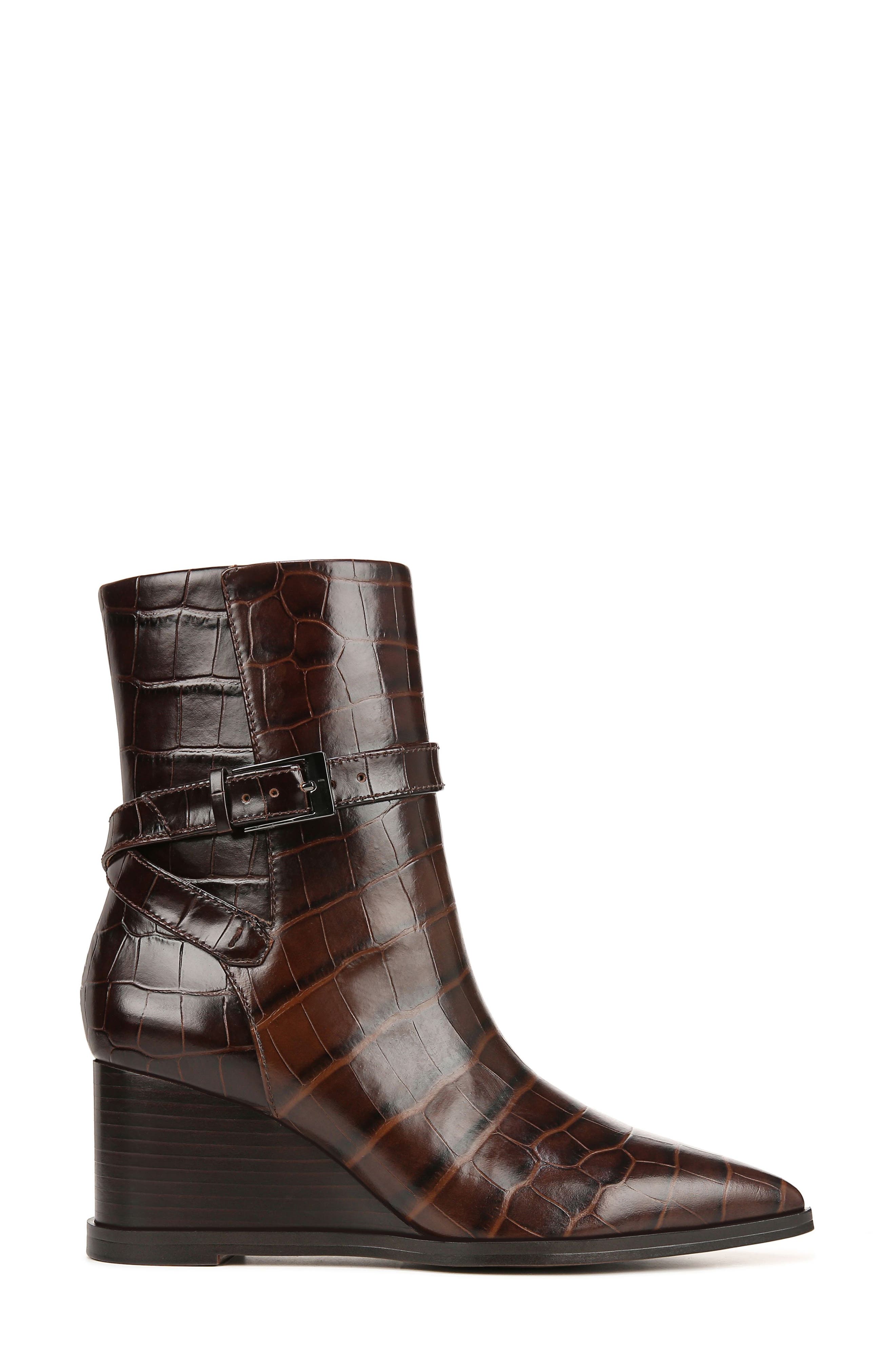 Sarto by Franco Sarto + Emina Pointed Toe Wedge Bootie